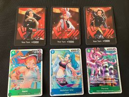 One Piece lot de 6 cartes « 🇬🇧 »
